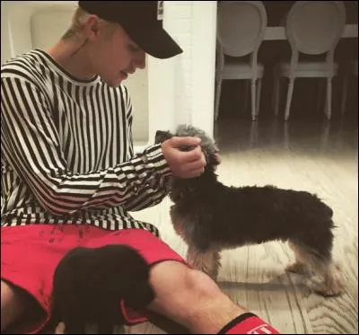 Comment s'appelle son chien ?