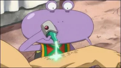 Comment s'appelle l'habitant de la planète Plant qui a soigné Bardock ?