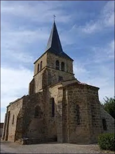 Voici l'&eacute;glise Saint-Laurent de Sazeret. Commune de l'Allier, elle se trouve dans la nouvelle r&eacute;gion ...