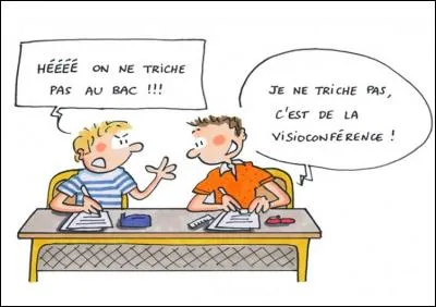 Je n'ai pas besoin de tricher pour le bac, je travaille par la force de mes [...]