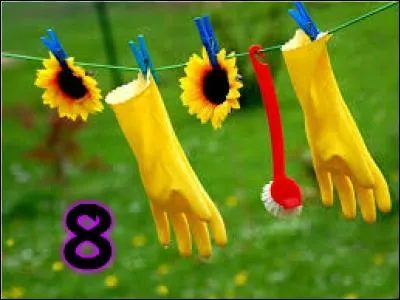 8 - Il faut faire un grand nettoyage. Vous avez sans doute déjà entendu l'expression "faire le grand ménage de printemps". Chez certains, c'est devenu plus qu'une expression : un rituel. Combien de fois fait-on le grand ménage de printemps, annuellement ?