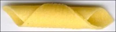 Lequel de ces types de pâtes n'est pas en forme de tube ?
