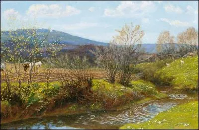 Qui a peint "Un printemps après-midi" ?