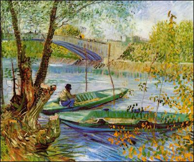 Claude Monet a peint "Pêche au printemps".