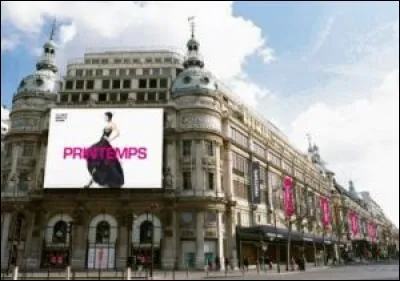 "Printemps" est une chaîne française de grands magasins.