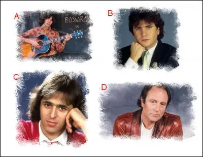 J'ai interprété « Quand j'étais chanteur ». Je suis en :