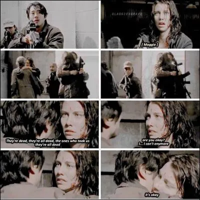 Avec qui Maggie est-elle mariée ?