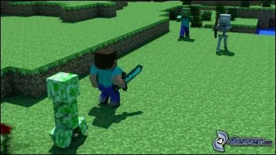 Le Creeper (non chargé) fait ... blocs de destruction