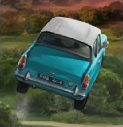 Les scènes de tournage avec la voiture volante ont duré trois mois.