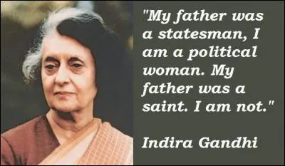 Quelle femme a dirigé le deuxième Etat du monde par la population ?