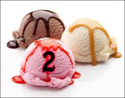 2 - Ranger votre congélo. Parce qu'il faut de la place pour ces délicieuses glaces à la menthe et au chocolat. Comment dit-on "glace" en anglais ?