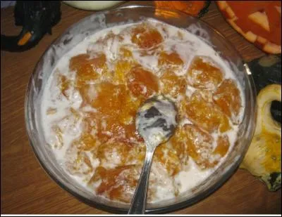 Le "faïkaï" est un dessert à base de banane, papaye, citrouille ou également de taro, d'ignames et parfois on le saupoudre d'un colorant naturel qu'on appelle le "hama". D'où vient ce plat ?