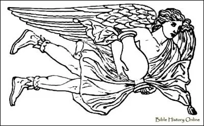 Qui est le fils d'&Eacute;os, dieu du vent du sud ?