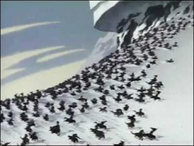 Quel peuple envahit le pays en pleine nuit ?