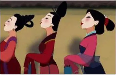 Fa Mulan, fille unique, part en ville se préparer avec sa mère et sa grand-mère pour un événement important et faire ainsi honneur à sa famille. Pour quel événement se prépare-t-elle ?