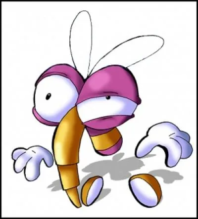 Comment s'appelle ce moustique qui aide Rayman ?
