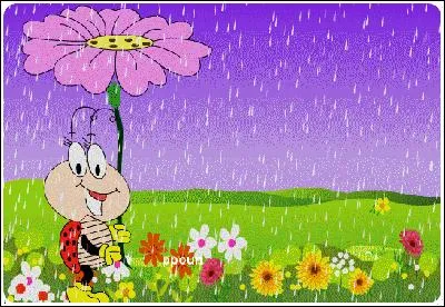 Quand elles sont douces, les pluies paraissent délicieuses. Que semble alors faire le ciel ?