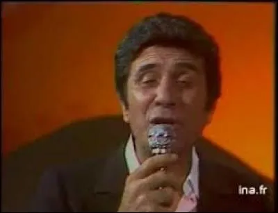 Comment s'intitule cette fameuse chanson interprétée par Gilbert Bécaud ?