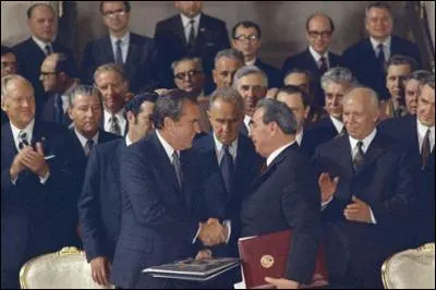 Le 22 mai 1972, un Président des Etats-Unis se rend pour la première fois à Moscou. De qui s'agit-il ?