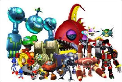 Y a-t-il des robots ? Si oui, de quelle couleur sont-ils ?