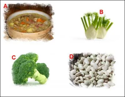 L'illustration nommée « A » est en lien étroit avec l'illustration représentée en : (Indice : Cuisine gasconne)