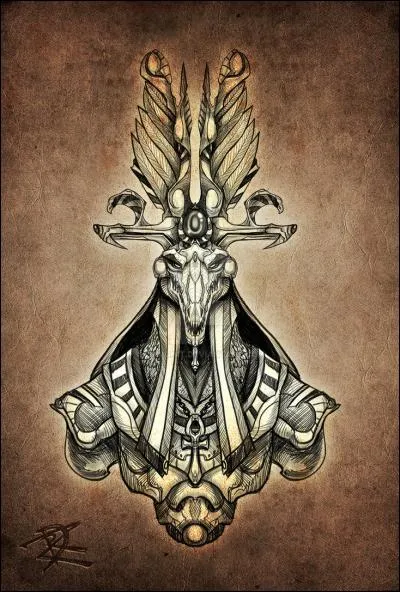 Je suis le dieu de l'eau et de la fertilité les Égyptiens. Ce statut-ci me fait adorateur du grand fleuve du Nil.