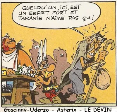 Je suis Taranis, un dieu celte. Beaucoup ne me connaissent que de nom mais, de quoi suis-je le dieu ?