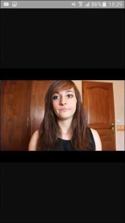 Quelle est la raison pour laquelle Sonia n'était pas là dans cette vidéo ?