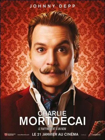 Qu'est-ce qui gêne sa femme dans "Mortdecai" ?
