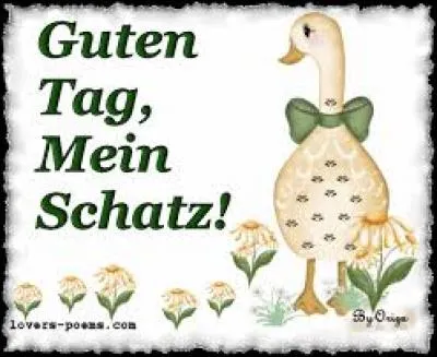 Dans quelle langue salue-t-on quelqu'un d'un beau "Guten Tag" ?