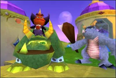 Un de mes préférés ! Que cherche le professeur qui aide Spyro dans "Spyro 2 : Gateway to Glimmer" ?
