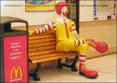 Parmi ces marques, laquelle a pour mascotte un clown blanc et rouge nommé Ronald ?