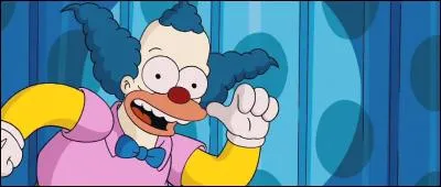 Comment s'appelle le clown aux cheveux verts que l'on voit de temps en temps dans "Les Simpson" ?