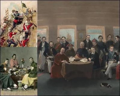 Quelle nom a-t-on donné à la guerre opposant la Chine de la dynastie Qing au Royaume-Uni entre 1839 et 1842 ?