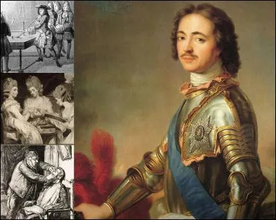 Quelle taxe fut crée par le tsar Pierre Ier en 1704 ?