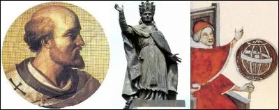 C'est le pape de l'an mille ! En plus, c'est un érudit (géographie, astronomie, mathématiques, médecine). Il sera accusé par les Romains d'activités sulfureuses ou de diableries ! D'après eux, ivre de savoir, il aurait vendu son âme au diable ! 
Quel est ce pape français de l'an mille ?