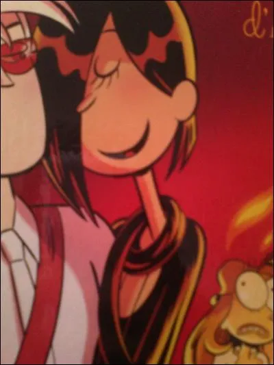 Depuis que Karine a changé, elle est...