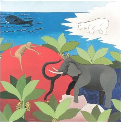 Dans quelle fable de La Fontaine peut-on lire : "Dame baleine était trop grosse ; Dame fourmi trouva le ciron trop petit, se croyant, pour elle, un colosse" ?