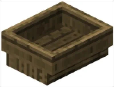 Depuis la version 1.9 de Minecraft, on a rajouté aux bateaux...