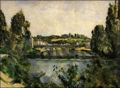 Qui a peint "Pont et chute d'eau à Pontoise" ?
