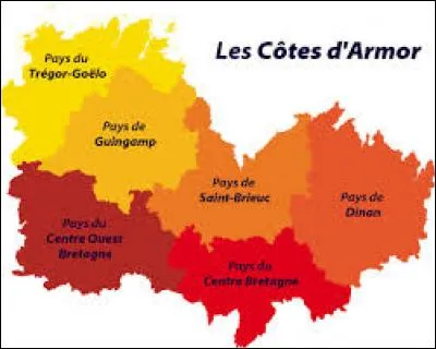 Les Côtes d'Armor et les Pyrénées-Orientales. La somme de leurs numéros est...