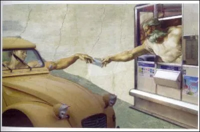 Les temps sont durs ! 
Qui est obligé de travailler comme caissier pour boucler ses fins de mois ?