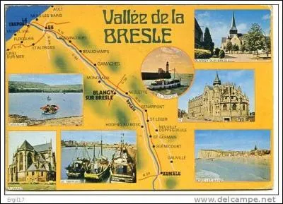 Prenant sa source dans l'Oise, la Bresle rejoint la Seine-Maritime. Elle a marqué l'histoire de sa vallée, puisqu'elle a, au Moyen-Age, été un haut lieu de l'industrie...