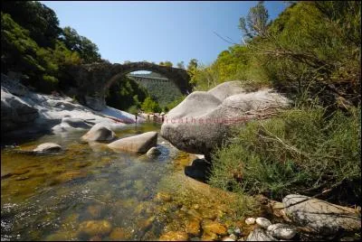 Le Taravo prend sa source au col de Verde à 1895m d'altitude. Où rejoint-il la Méditerranée.