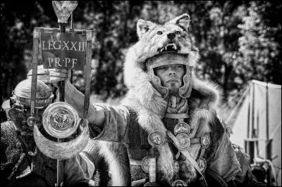 Qui porte l'enseigne d'une centurie ?