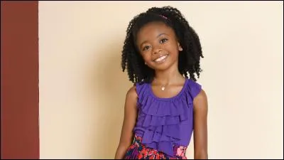 Comment s'appelle cette petite fille ?