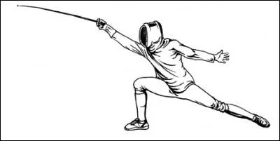 Comment appelle-t-on l'action de tendre le bras et de se propulser vers l'avant avec la jambe de devant ?