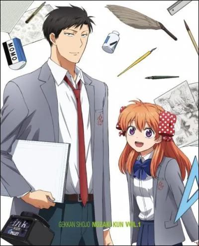 Dans "Gekkan shojo nozaki kun", quel est le travail de Nozaki Kun ?