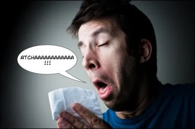 Que doit-on dire à ce monsieur ? (je rappelle qu'il vient d'éternuer)