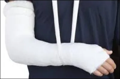 Tu es allé --- l'infirmerie pour ton poignet.